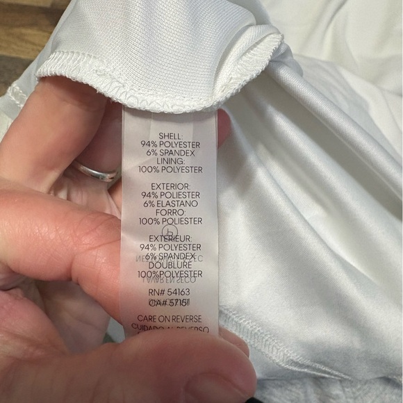 ✨ Elegant Calvin Klein White Midi Dress – Size 4 ✨ - Picture 5 of 9